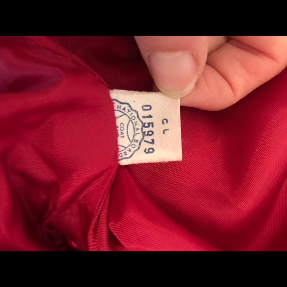 💯VINTAGE 1960s girls wool coat - Picture 5 of 9